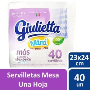 Servilleta cóctel 40 unidades